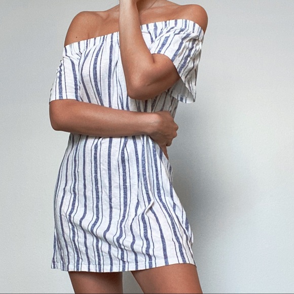 TOPSHOP STRIPED DRESS - Picture 2 of 2
